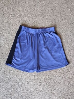 ❤️4/$20 Champion Kids Athletic Shorts in Lavender with Navy Side Panels